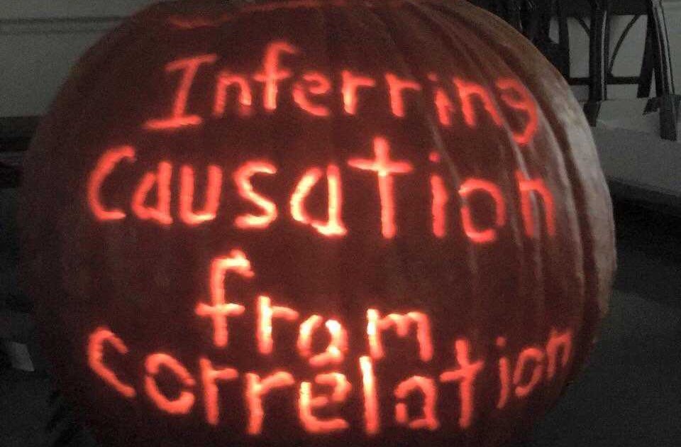 Correlation, causation, and Presidential pronouncements on health